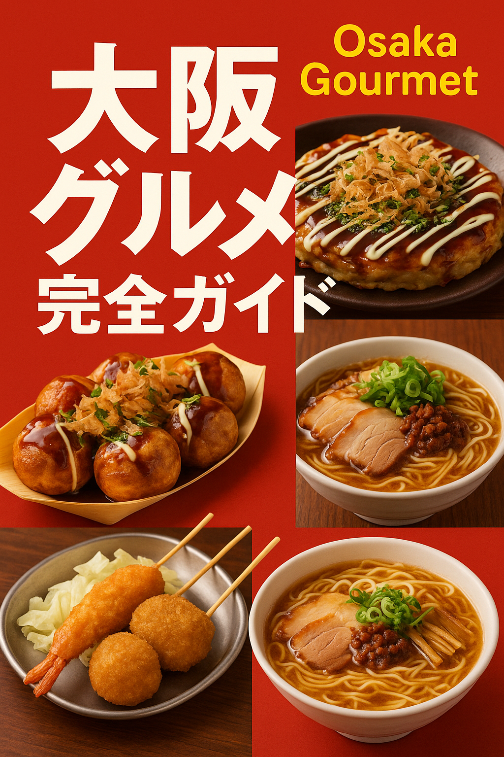 【処女卒業】サポート後に行きたい!大阪グルメ完全ガイド